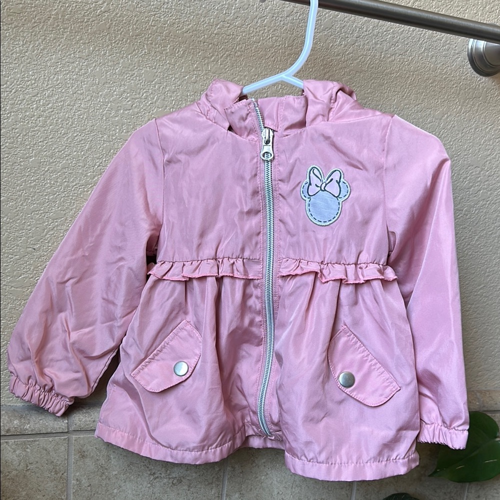 Minnie Mouse Lightweight Pink Jacket